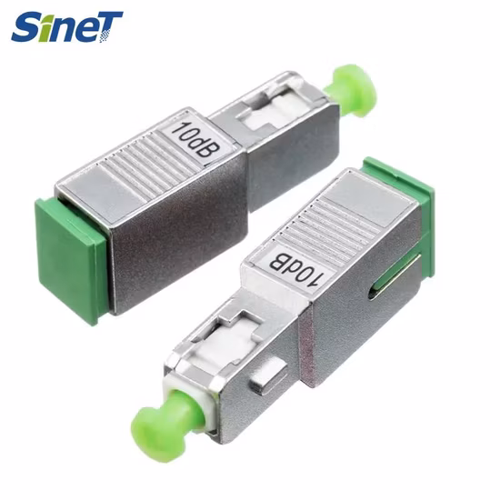 Тип адаптера затухания оптоволокна Sc/APC 20 дБ