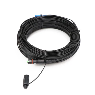 Волоконно-оптический штап водонепроницаемый соединитель SC LC MPO FTTH Наружные оптоволоконные кабельные сборки