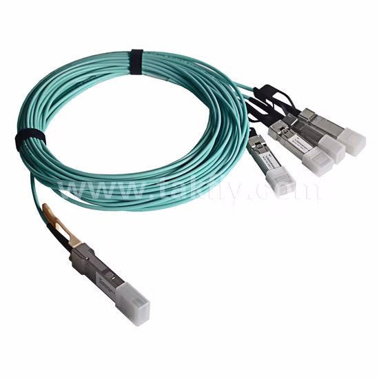 40 г, 100 г, 25 г, 10 г, оптоволоконный кабель Qsfp к SFP, активный оптический измеритель, активный оптический соединительный кабель, активный оптический кабель Aoc