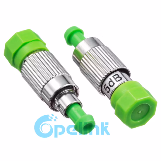 Заводская поставка оптоволоконного аттенюатора FC/APC «мама-папа», оптический аттенюатор штыревого типа